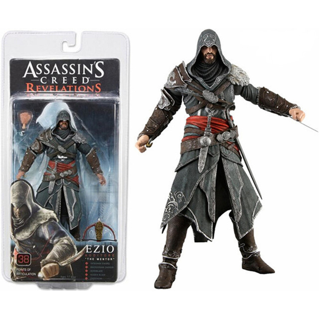 Assassin's Creed III Action Figure Toys EZIO Figuras NECA Game Figurine  15cm PVC Collection Model Christmas Gift for Children - AliExpress